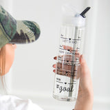 Daily Tracker Straw Water Bottle Made in USA - Spicie's Boutique