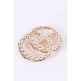 Crystal Logo Clear PVC Belt - Spicie's Boutique