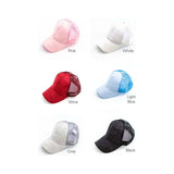 Camo Messy Bun Cap - Spicie's Boutique