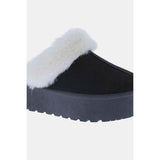 Weeboo Thick Bottom Fur Trim Snow Slippers - Spicie's Boutique
