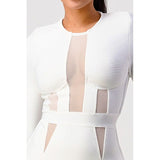 LONGSLEEVE BANDAGE DRESS - Spicie's Boutique