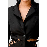 BUSINESS CASUAL BLAZER AND PANTS SET - Spicie's Boutique