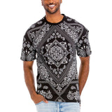 Mens Bandana Print TShirt - Spicie's Boutique