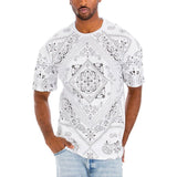 Mens Bandana Print TShirt - Spicie's Boutique