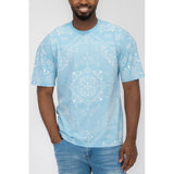 Mens Bandana Print TShirt - Spicie's Boutique
