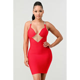 HOLIDAY SEXY BANDAGE DRESS - Spicie's Boutique