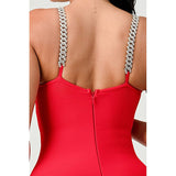 HOLIDAY SEXY BANDAGE DRESS - Spicie's Boutique