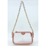 See Thru Clear 2-in-1 Crossbody Bag Guitar Strap - Spicie's Boutique