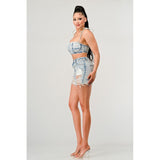 ATHINA No strings attached distressed denim set - Spicie's Boutique