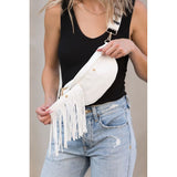 Nora Removable Fringe Crossbody Sling - Spicie's Boutique