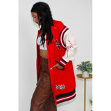 Long Fit Letterman Jacket - Spicie's Boutique
