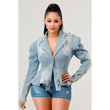 Vintage Denim Jean Jacket - Spicie's Boutique