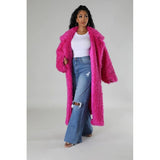 Fuzzy Fur Winter Heavy Jacket - Spicie's Boutique