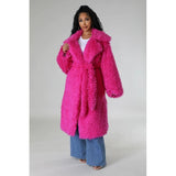 Fuzzy Fur Winter Heavy Jacket - Spicie's Boutique