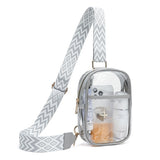 Easy Travels Clear Stadium Sling Crossbody Bag - Spicie's Boutique