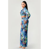 Tropical Mirage Palazzo Set - Spicie's Boutique