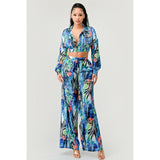Tropical Mirage Palazzo Set - Spicie's Boutique