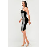 Maze Enigma Bodycon Dress - Spicie's Boutique