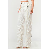 Ruched Utility Elegance Pants - Spicie's Boutique