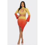 Sunset Aura 3 Piece Set - Spicie's Boutique