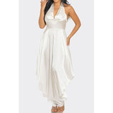 Ivory Serenity Jumpsuit - Spicie's Boutique