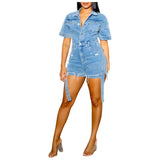 Oceanic Breeze Romper - Spicie's Boutique