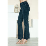 Judy Blue Button Fly Hem Destroy Straight Jeans - Spicie's Boutique