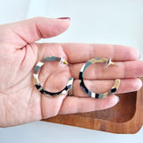 Camy Hoops - Camo - Spicie's Boutique