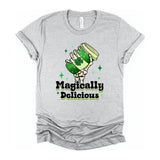 Magically Delicious Coffee Graphic Crew Neck Tee - Spicie's Boutique