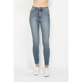 Judy Blue Tummy Control Contrast Wash Skinny Jeans - Spicie's Boutique