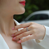 Moissanite 925 Sterling Silver Ring - Spicie's Boutique