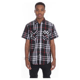 Men's Casual Short Sleeve Checker Shirts - Spicie's Boutique