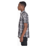 Men's Casual Short Sleeve Checker Shirts - Spicie's Boutique