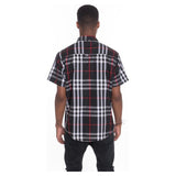 Men's Casual Short Sleeve Checker Shirts - Spicie's Boutique