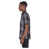 Men's Casual Short Sleeve Checker Shirts - Spicie's Boutique