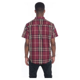 Men's Casual Short Sleeve Checker Shirts - Spicie's Boutique