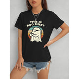 THIS IS BOO SHEET Round Neck T-Shirt - Spicie's Boutique