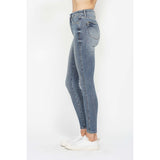 Judy Blue Tummy Control Contrast Wash Skinny Jeans - Spicie's Boutique