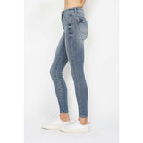 Judy Blue Tummy Control Contrast Wash Skinny Jeans - Spicie's Boutique