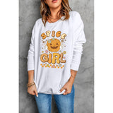 Round Neck Long Sleeve SPICE GIRL Graphic Sweatshirt - Spicie's Boutique
