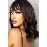 Natural Looking Synthetic Full Machine Bobo Wigs 12'' - Spicie's Boutique