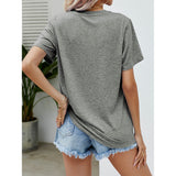 Spicie's Boutique I DO CRAFTS Round Neck T-Shirt