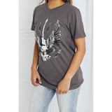 mineB Eagle Graphic Tee Shirt