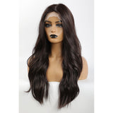 13*2" Lace Front Wigs Synthetic Long Wave 26" Heat Safe 150% Density- Brown - Spicie's Boutique