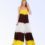 Oversized Tie Dye Jumpsuit - Spicie's Boutique