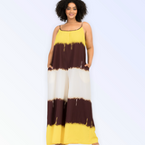 Oversized Tie Dye Jumpsuit - Spicie's Boutique