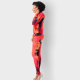 Tie-Dye Tracksuit w/mask - Spicie's Boutique