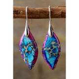 Handmade Natural Stone Dangle Earrings - Spicie's Boutique