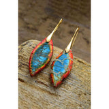 Handmade Natural Stone Dangle Earrings - Spicie's Boutique