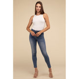 Boat Neck Sleeveless Padded Bodysuit - Spicie's Boutique